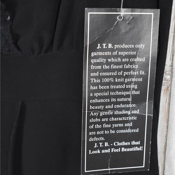 Vintage black sequin & lace trimmed sleeveless tank top blouse sz medium petite - Picture 4 of 7